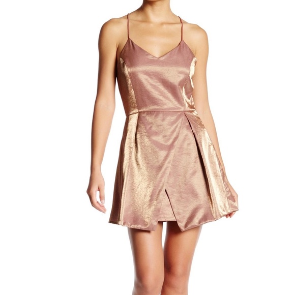 Nordstrom | Dresses | After Market Rose Gold Metallic Dress | Poshmark Nordstrom | Dresses | After Market Rose Gold Metallic Dress | Poshmark